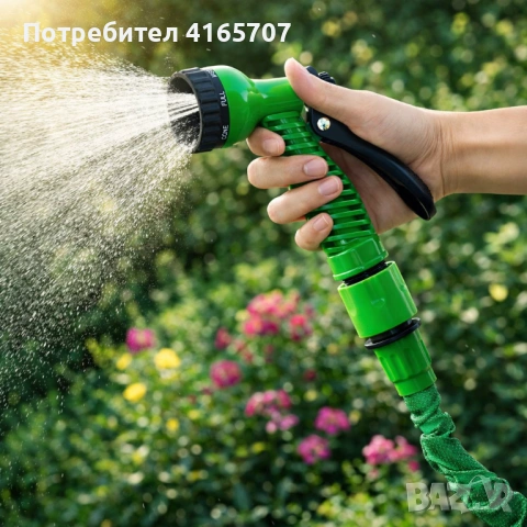 Мултифункционален градински пистолет за поливане – 6 режима на работа, ергономичен дизайн, снимка 9 - Други - 53371638