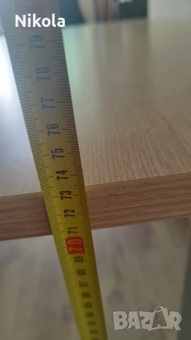 Бюро с метални крака - офис маса 140/80/73,5см, снимка 14 - Бюра - 51054723