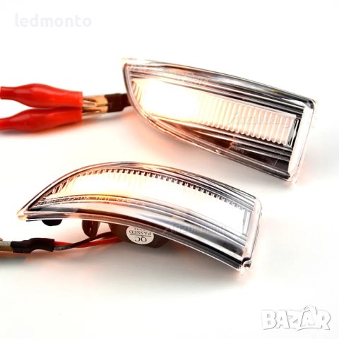 Кристални мигачи огледала за Renault Megane 3 MK3 Scenic, снимка 2 - Части - 42978185