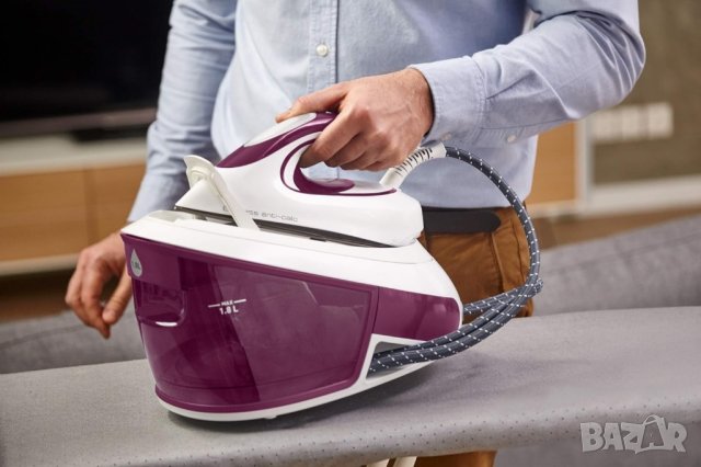 Парогенератор Tefal Express Anti-Calc SV8054E0, 2800W, 6,5 бара, снимка 7 - Ютии - 42935621