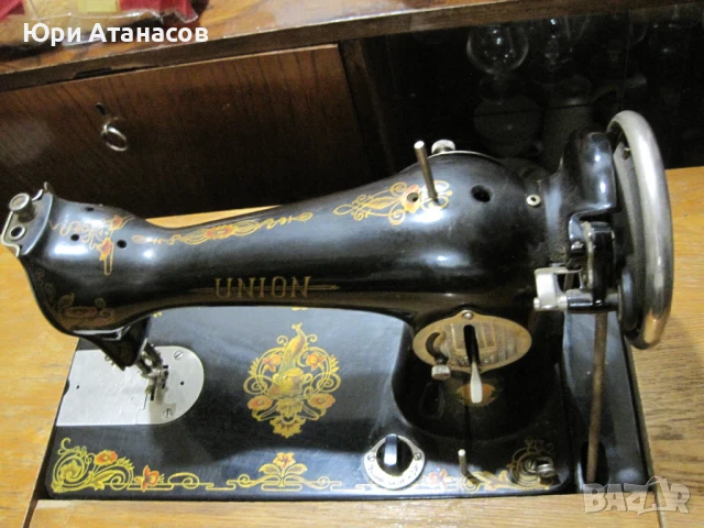 Крачна Руска шевна машина Union, снимка 5 - Шевни машини - 50599735