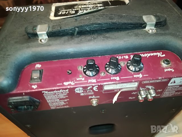 BEHRINGER THUNDERBIRD BX108-ВНОС FRANCE L2610221728, снимка 11 - Ресийвъри, усилватели, смесителни пултове - 38461859