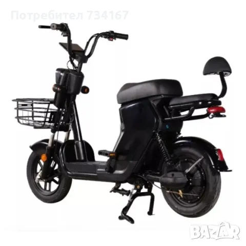 Електрическата тротинетка-скутер с кош, снимка 6 - Скейтборд, ховърборд, уейвборд - 49731288