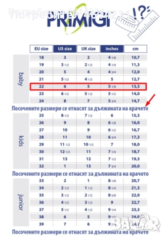 Боти за момиче Primigi, номер 22 , снимка 9 - Детски боти и ботуши - 51950946