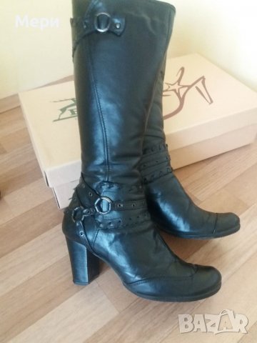 Дамски ботуши естествена кожа, снимка 4 - Дамски ботуши - 39464233