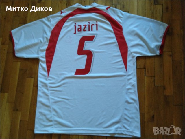 Тунис футболна тениска 2006-07 г Пума №5 Джазири размер реален ХЛ, снимка 8 - Футбол - 35235071