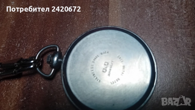 японски джобен часовник O$О, снимка 4 - Антикварни и старинни предмети - 52833304