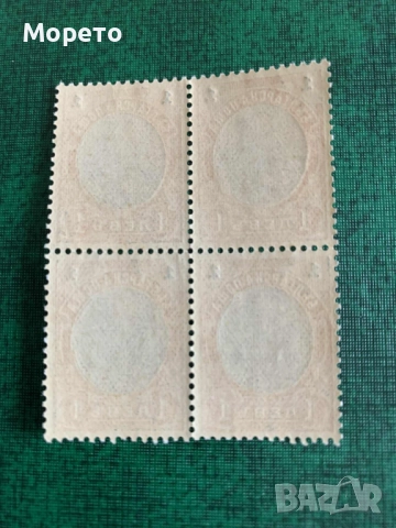 Бълг. марки-Редовни - Фердинанд(без кука)-1905г-Каре(чисто), снимка 3 - Филателия - 51969896