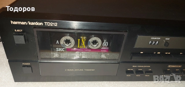 Harman Kardon TD212 двуглав касетъчен дек, снимка 4 - Декове - 53142288