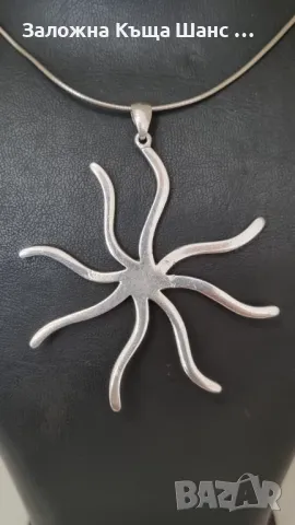 Сребърна висулка 925 проба , снимка 2 - Колиета, медальони, синджири - 47588026
