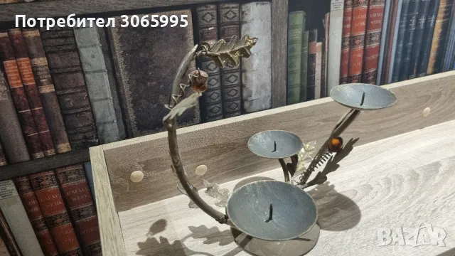 красив голям свещник , снимка 2 - Декорация за дома - 48236085