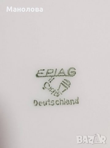 Прекрасен комплект произведен в Чехословакия EPIAG (Първа бохемска порцеланова индустрия)., снимка 16 - Сервизи - 35450069