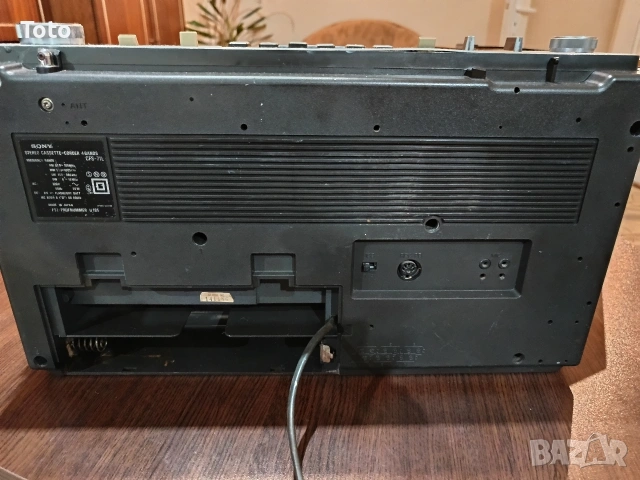 Sony CFS 71 S, снимка 10 - Радиокасетофони, транзистори - 53557272