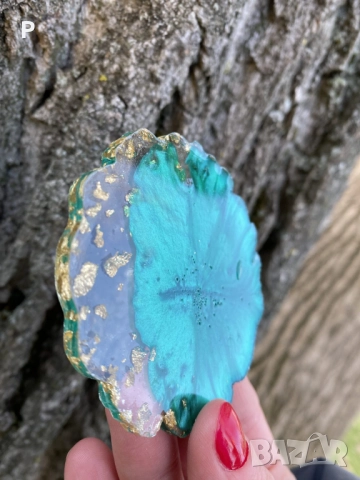 Магнит от епоксидна смола за сватба, кръщене, повод , снимка 6 - Други - 52410486