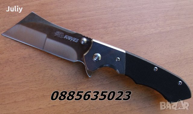 Сгъваем нож Spyderco Roc Cleaver-C177GP/ Knives Cleaver , снимка 10 - Ножове - 25037034