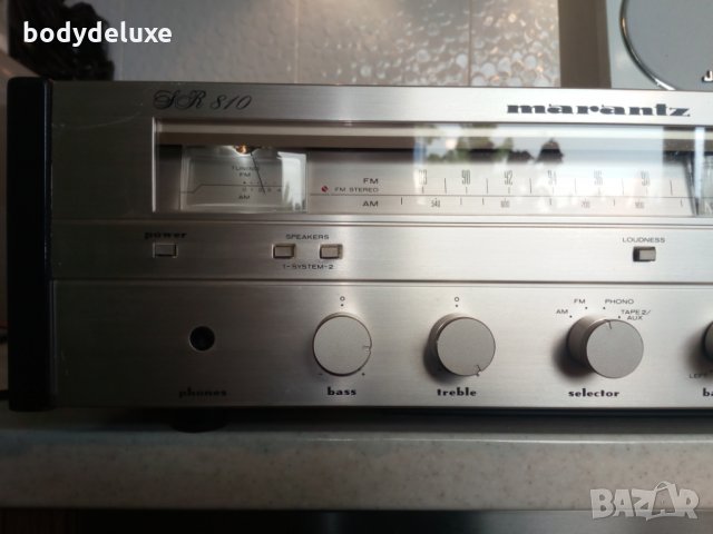 Marantz SR810 ресийвър, снимка 7 - Ресийвъри, усилватели, смесителни пултове - 32866291