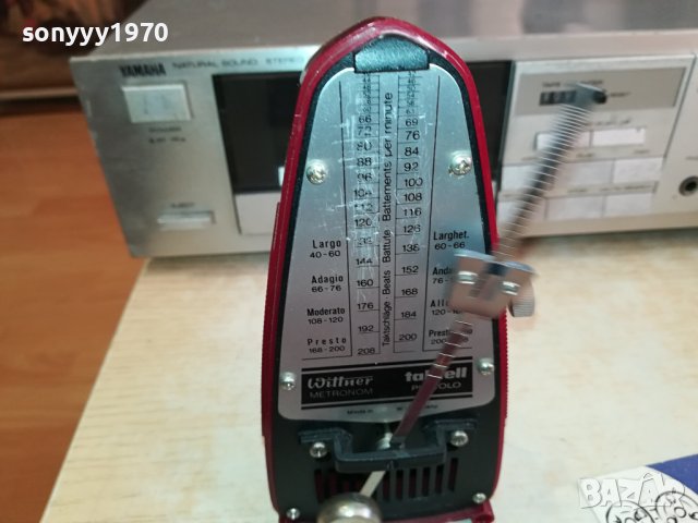 Willner Metronom Taktell Piccolo-MADE IN WEST GERMANY-ВНОС SWISS 1112231202, снимка 3 - Други - 43361702