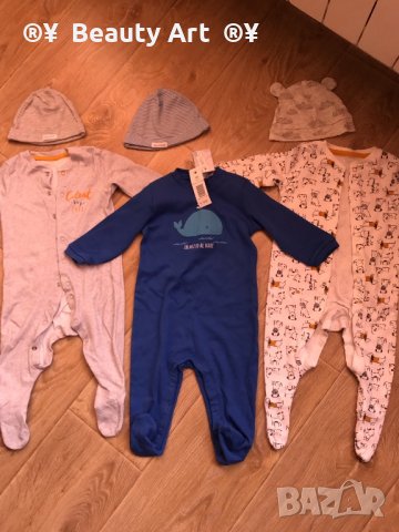 Бебешки дрехи 3-6 месеца , 62/68 размер, снимка 4 - Комплекти за бебе - 37681270