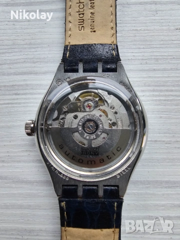 Aвтоматичен часовник Swatch Irony Automatic Heracles - YAS403 - Swiss, снимка 6 - Мъжки - 53419648