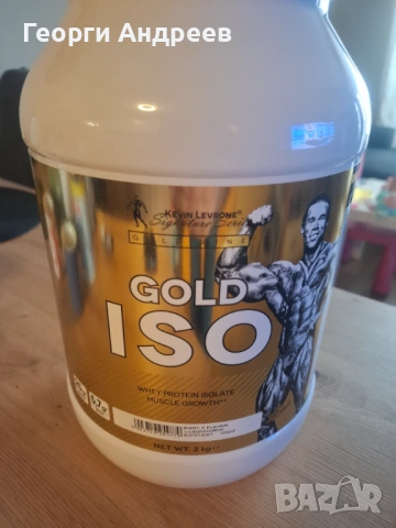 Продавам Kevin Levrone Gold ISO – 2 кг, снимка 4 - Хранителни добавки - 53593616