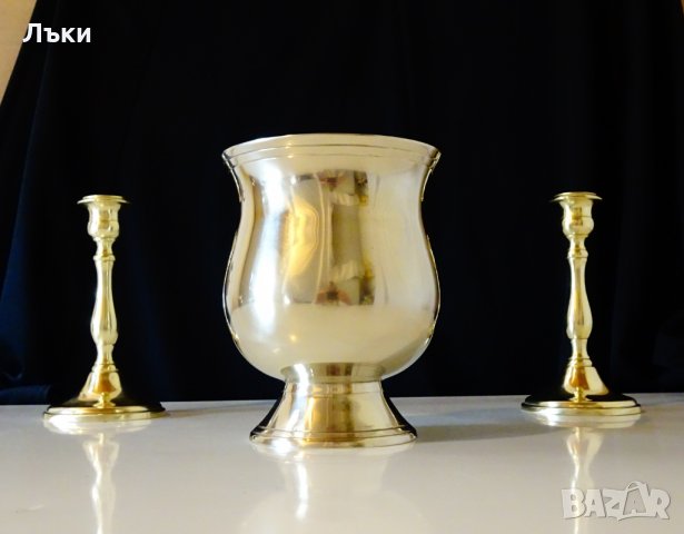 Величествен бронзов бокал,чаша,халба 800 мл. , снимка 6 - Антикварни и старинни предмети - 26602395