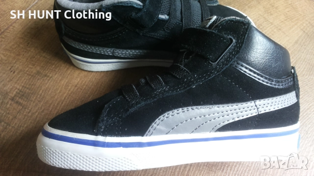 PUMA Kids Leather Shoes Размер EUR 25 / UK 8 детски кецове естествена кожа 344-14-S, снимка 8 - Детски боти и ботуши - 52639644