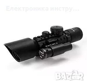 Оптика с лазарен прицел модел M9 LS 3-10x42 E, снимка 4 - Оборудване и аксесоари за оръжия - 43155836