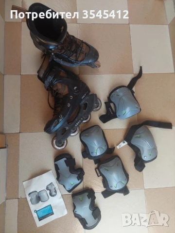 Ролери кънки ном. 43 и комплект протектори, снимка 1