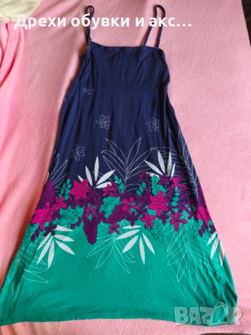 Лятна рокля м размер на Ликра, снимка 4 - Рокли - 51501887