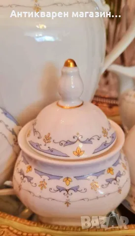 VOHENSTRAUSS Johann Seliman , BAVARIA  ,GERMANY. Възхително ,красив комплект за хранене, снимка 5 - Сервизи - 49999999