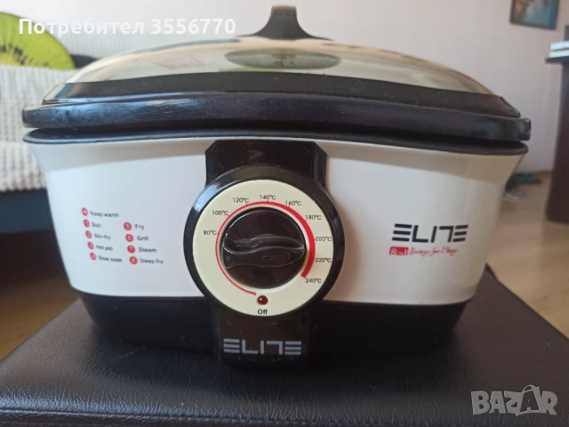 Multi cooker - Уред за готвене 8 в 1 Elite, снимка 1