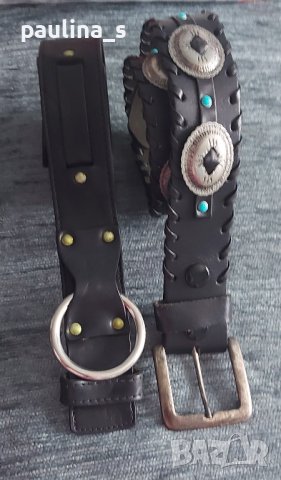 Естествена кожа маркови колани / колан / genuine leather belt , снимка 3 - Колани - 43618138