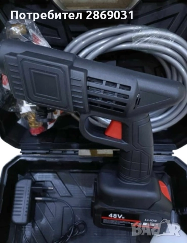 Акумулаторна водоструйка с 2 батерии – 48V, снимка 5 - Аксесоари и консумативи - 52729468