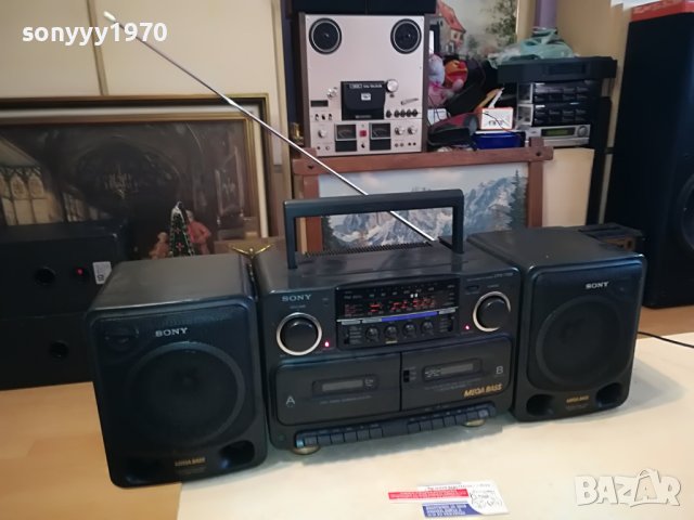 SONY CFS-715S TOKYO JAPAN-ВНОС SWISS 2901231043, снимка 9 - Радиокасетофони, транзистори - 39472609