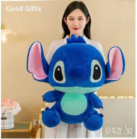 Голяма Плюшена играчка Стич 100см, снимка 6 - Плюшени играчки - 42934413
