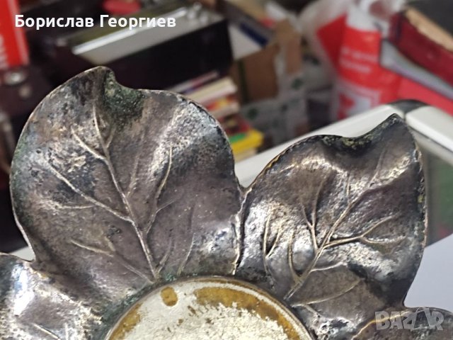 Стара захарница WMF посребрена ябълка, снимка 13 - Колекции - 40484897
