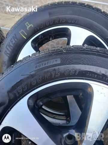 BORBET 5X112+Зимни гуми, снимка 5 - Гуми и джанти - 52000750