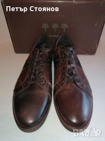  Спортно -елегантни мъжки обувки от естествена кожа ORCHARD №45 , снимка 3 - Спортно елегантни обувки - 28925299