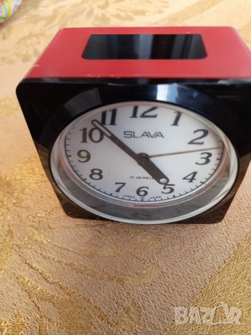 Стар будилник-Слава, снимка 8 - Антикварни и старинни предмети - 32840708