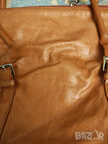  MAB чанта естествена кожа , снимка 12 - Чанти - 21157909