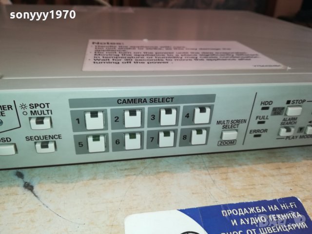 PANASONIC DIGITAL DISK RECORDER-MADE IN JAPAN 1912211939, снимка 12 - Плейъри, домашно кино, прожектори - 35191005