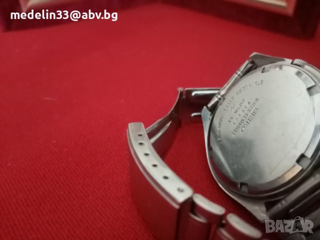 Seiko 5 Japan original 1970, seiko caliber 7009a, 21600 A/h, автоматичен мъжки часовник, снимка 5 - Антикварни и старинни предмети - 40626044