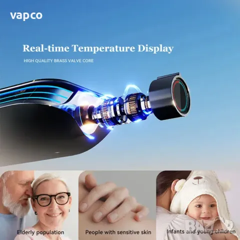 Модерен хидромасажен душ с дисплей и LED подсветка D38, снимка 7 - Душове - 49405534