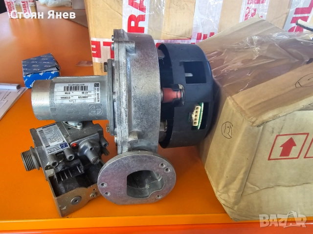 Вентилатор Papst M3G084-FA22 +  смисител Sigma 390 + клапан за газ Sigma 848