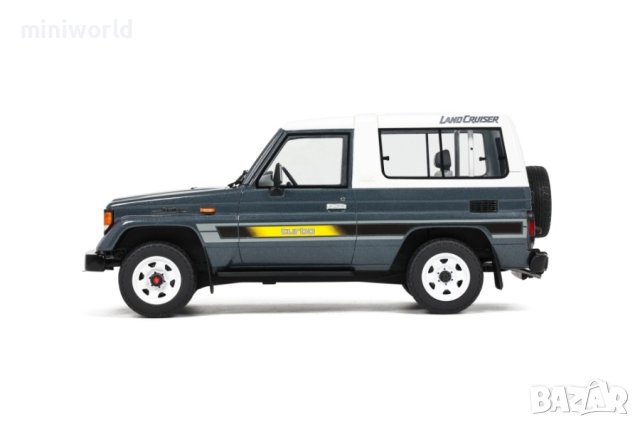 Toyota Land Cruiser LJ 73 1987 - мащаб 1:18 на Ottomobile моделът е нов в кутия, снимка 3 - Колекции - 43568727