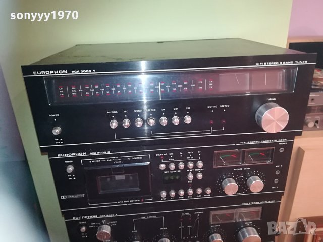 EUROPHON AMPLIFIER+DECK+TUNER 1305211336, снимка 8 - Ресийвъри, усилватели, смесителни пултове - 32862291