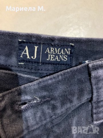 Armani Jeans, дънки от плюш, оригинални, M , снимка 2 - Дънки - 43056963