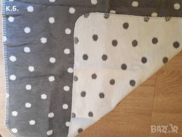 Ново! Двулицево бебешко одеялце, снимка 2 - Спално бельо и завивки - 32554973
