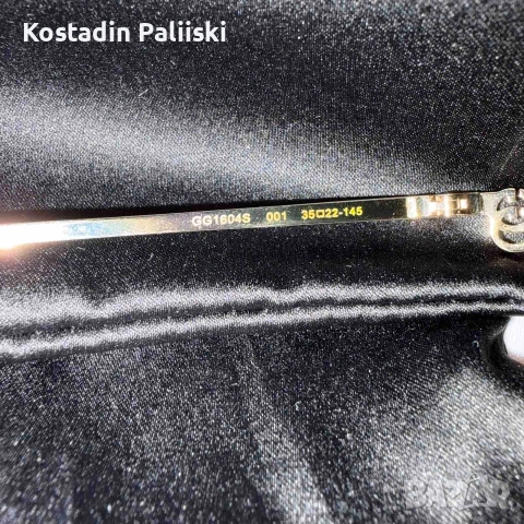 Дамски очила Gucci 100% оригинал, снимка 8 - Слънчеви и диоптрични очила - 53507713