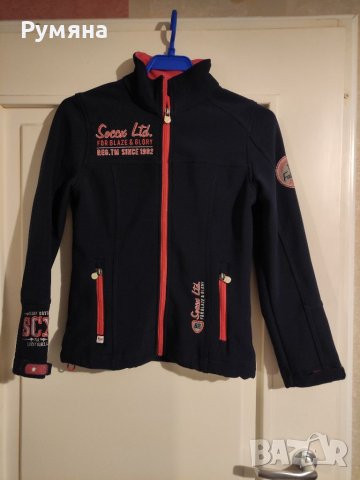 яке за момиче р-р 9/10г, софтшел скиорско, дънкови ризи, снимка 4 - Детски якета и елеци - 34491352